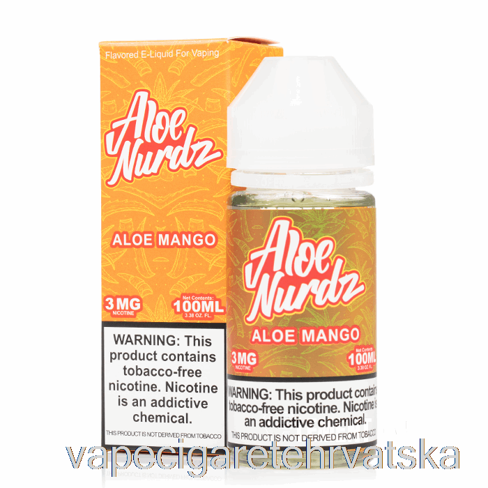 Vape Cigarete Aloe Mango - Oblak Nurdz - 100ml 3mg